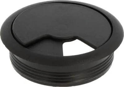 Produktbild von 5er Pack Kabeldurchlass Kabeldurchführung Schreibtisch Kabelhilfe Schwarz ø60mm