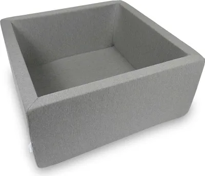 Immagine prodotto di Piscina di palline 90x90x40cm grigio - Senza palline / Senza palline