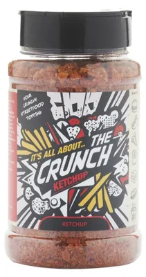 Image de Jorda Crunch Ketchup 220g – Trempette au ketchup épicée et croquante pour les collations