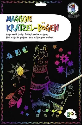 Produktbild von URSUS 24559200F, Rubbelkarte für Kinder, 10 Stück(e)