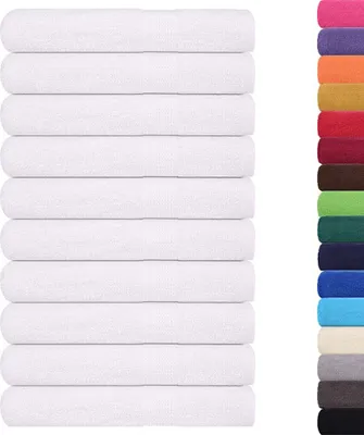 Immagine prodotto di Asciugamani FROGN 10 pz Bianco 100x200 cm 360 g/m²