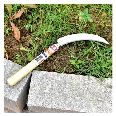 Produktbild von Halbmondförmige Sichel aus Edelstahl für den Garten, 160 mm