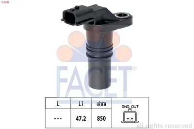 Produktbild von FACET 9.0645 Kurbelwellensensor Impulsgeber für NISSAN Qashqai / Qashqai +2 I (J10, NJ10)