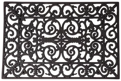 Image de Esschert Design Tapis de porte caoutchouc rectangulaire S ; RB06