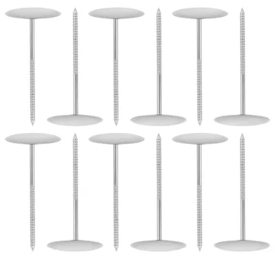 12 Tortenblumennägel aus Edelstahl, Blumennägel für Torten und Cupcakes