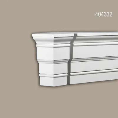 Produktbild von Profhome 404332 Stirnelement Außenstuck Zierelement Fassadenelement