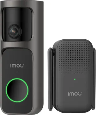 Image de Imou DB-3EP-4M0W/DS3 Kit de sonnette de porte Noir