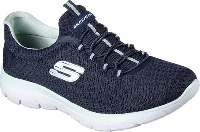 Zdjęcie produktu dla Skechers Summits - Granatowy / Niebieski Poliester Rozmiar: 42 Regularny