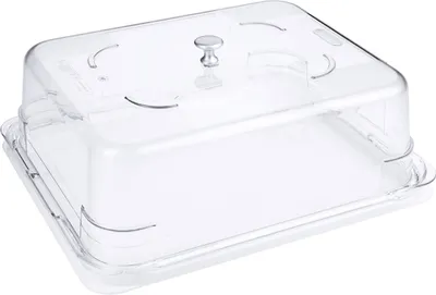 Produktbild von CONTACTO GN-Platte mit Abdeckhaube, Höhe: 120 mm, Länge: 325 mm, Breite: 265 mm