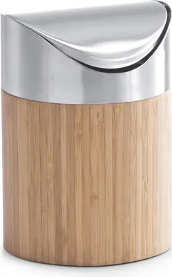 Zdjęcie produktu dla Zeller Present 25281, Okrągły, Bambusowy, Bambusowy, Srebrny, 12 cm, 170 mm, 1 szt.