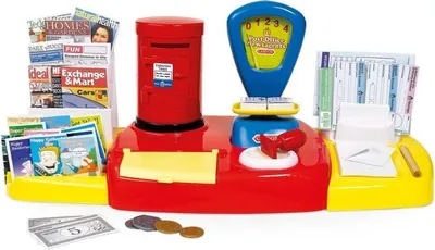Produktbild von Casdon - Postamt-Spielzeug Set AG1866 (Einheitsgröße) (Rot)