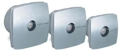 Zdjęcie produktu dla CATA X-MART 12 INOX, Srebrny, Sufit, Ściana, Plastik, 40 dB, 2450 RPM, 12 cm