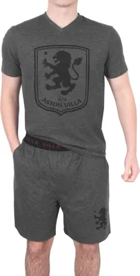 Produktbild von Aston Villa FC - Schlafanzug mit Shorts für Herren GF1328 (M) (Grau)