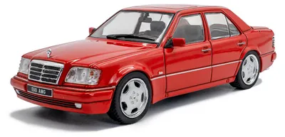 Produktbild von Solido 421438301 Mercedes W124 E60 AMG 1994 rot 1:43