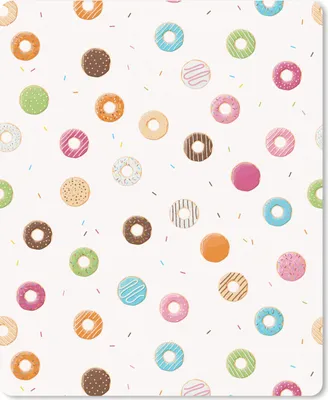 Produktbild von MuchoWow® Mauspad Mousepad Puber - Donut - Lebensmittel - Muster 30x40 cm - Mousepads - Maus Mat - Pad - Mausunterlage - Mausmatten