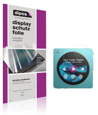 Immagine prodotto di 4x Pellicola Protettiva per FiiO DISC Protezione Schermo Claro Display dipos
