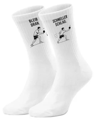 Produktbild von epicsocks Tischtennis Helden Set 3 - Socken in 37-41 im Paar