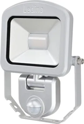 Produktbild von Ledino LED-Strahler mit Sensor PIR Fluter Charlottenburg 10SCI, 10W, 6500K, silber tageslichtweiss