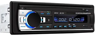 Obrázek produktu pro Verk 10136 Autorádio Bluetooth 1-DIN, USB, AUX a SD