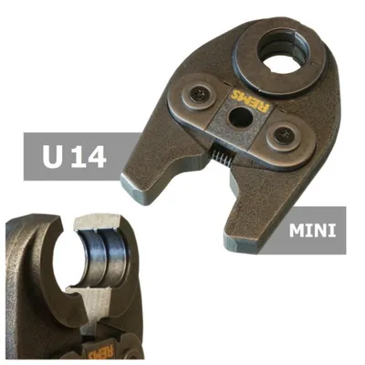 Produktbild von Rems MINI Presszange / Pressbacke - U - Profil, Größe U 14 (Pressbacke)