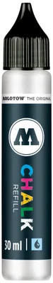 Produktbild von Molotow Nachfüllflasche CHALK 30ml, Nr. 005, weiss