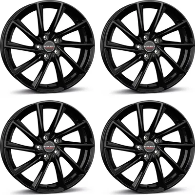 Image de 4 jantes Borbet VTX 8,0 x 18 ET48 5x114,3 SW pour Toyota Auris, C-HR, Camry et Yaris 5x114,3 SW pour Toyota Auris, C-HR, Camry et Yaris Jantes en aluminium