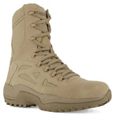 Obrázek produktu pro Pánské boty Reebok Rapid Response, výška 8 palců, s zipem, barva béžová