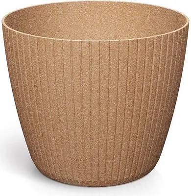 Produktbild von Blumentopf LAMIA ECO WOOD 19,8 cm - Farbe: naturo ECO