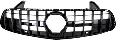 Produktbild von Kühlergrill Schwarz passt für Mercedes SL R231 Mopf ab 2015 auf Sport-Panamericana GT