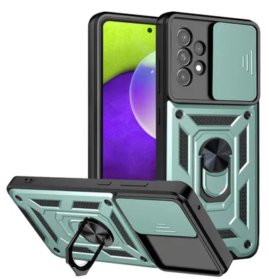 Produktbild von Techsuit Camshield Back Cover Hülle für Samsung Galaxy A52 4G/5G / A52s - Grün