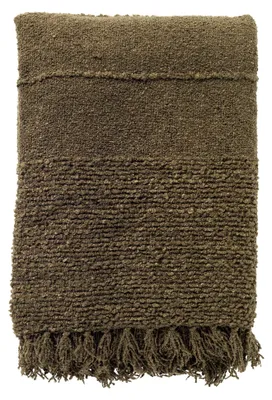 Produktbild von Dutch Decor Wohndecke Gewebt Senna 140x180 cm Grün