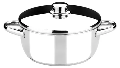 Obrázok produktu pre Monix Optima, hrniec s pokrievkou, nerezová oceľ, priemer 16 cm, vhodný na indukčné varné dosky