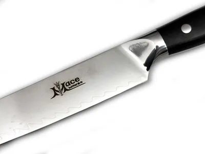 Image de MaceMaker ELEGANTE SLICING SanMai Couteau de cuisine damassé