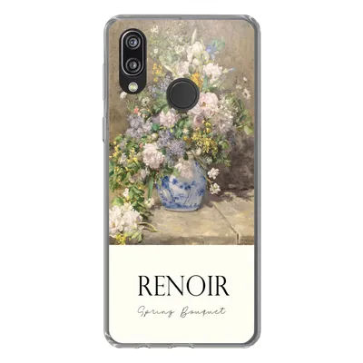 Produktbild von MuchoWow® Handyhülle Schutzhülle Hülle für Huawei P20 Lite (2020) Kunst - Blumen - Alte Meister Silikon Softcase Handy Hülle - Kartenhalter