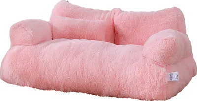 Produktbild von 1 Set Haustiersofa, weiches, bequemes Haustierbett, abnehmbares, waschbares Hundenest, rutschfestes Katzenschlafkissen, Heimtierbedarf