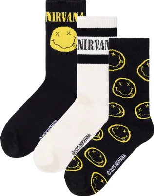 Image de Nirvana - Chaussettes pour homme (pack de 3) NS9526 (41 EU - 45 EU) (Coloré)