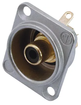 Produktbild von NEUTRIK Cinch Einbaubuchse sw NF2D0