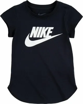 Produktbild von Kurzarm-T-Shirt für Kinder Nike Futura SS Schwarz - 2 jahre
