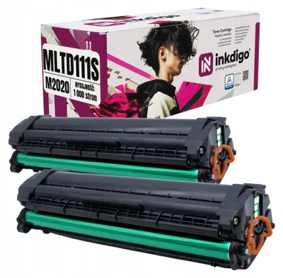 Produktbild von Inkdigo 2er-Pack Toner MLT-D111S für Samsung Xpress M2020, M2020W, M2021, M2021W – Schwarz,