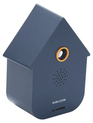 Productafbeelding van Karlsson - Decoratieve geluidsdoos "Moderne Kuikje" - Blauw - 12x7,5x11,5 cm