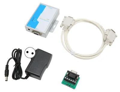 Immagine prodotto di Convertitore da RS232 a RS485 300 115,2 KBPS 1500 W Protezione da sovratensione 32 128 dispositivi RS422 100-240 V Spina UE
