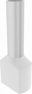 Immagine prodotto di 100 pz. Ghiere gemelle isolate bianche 2x0,5mm2/8mm TE0508 Elpromet 2600 0279