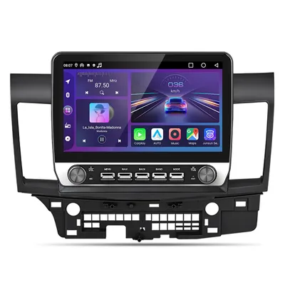 Obrázok produktu pre WIFI NAVI carplay Android13 autorádio pre Mitsubishi Lancer 2008-2012 GPS Bluetooth DAB 2+64G