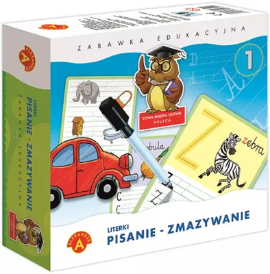 Zdjęcie produktu dla Literki Pisanie Zmazywanie 1 07398