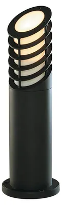 Immagine prodotto di Paletto Esterno Bollards Alluminio Nero Policarbonato E27 1 Luce H45Cm