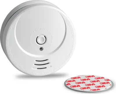 Produktbild von Rauchmelder 10 Jahre Batterie inkl. Magnethalter, EN 14604 Feuermelder SEBSON