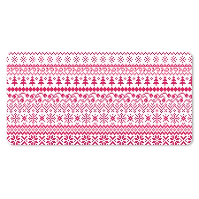 Produktbild von MuchoWow® Mauspad Mousepad Weihnachten - Muster - Baum 60x30 cm - Mousepads - Maus Mat - Pad - Mausunterlage - Nachhaltig