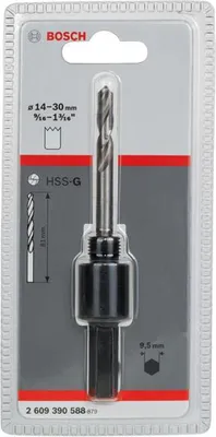 Produktbild von Sechskantadapter, 1/2-Zoll 20 UNF, 14 - 30 mm, SW 9,52