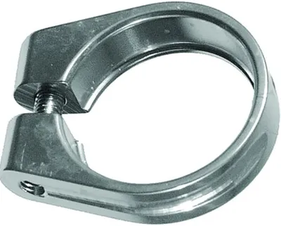 Produktbild von Contec Sattelklemmschelle Alu 28,6 mm Silber