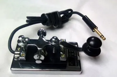 Obrázek produktu pro Krátkovlnné rádio CW Morse K4 Telegraph Key Ruční klíč K4 Heavy Key Ham Key